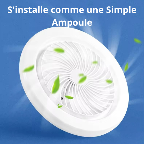 Ventilateur de plafond avec lumières