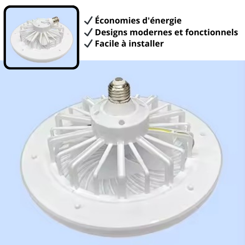 Ventilateur de plafond avec lumières